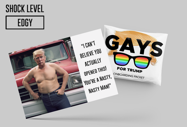 Gays for Trump Mailer Prank (Arrives Before Election Day 🇺🇸)