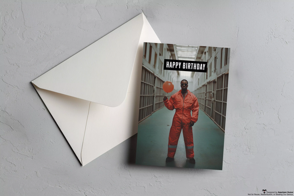 "Nice Try Diddy" 5x7 Birthday Gift Card